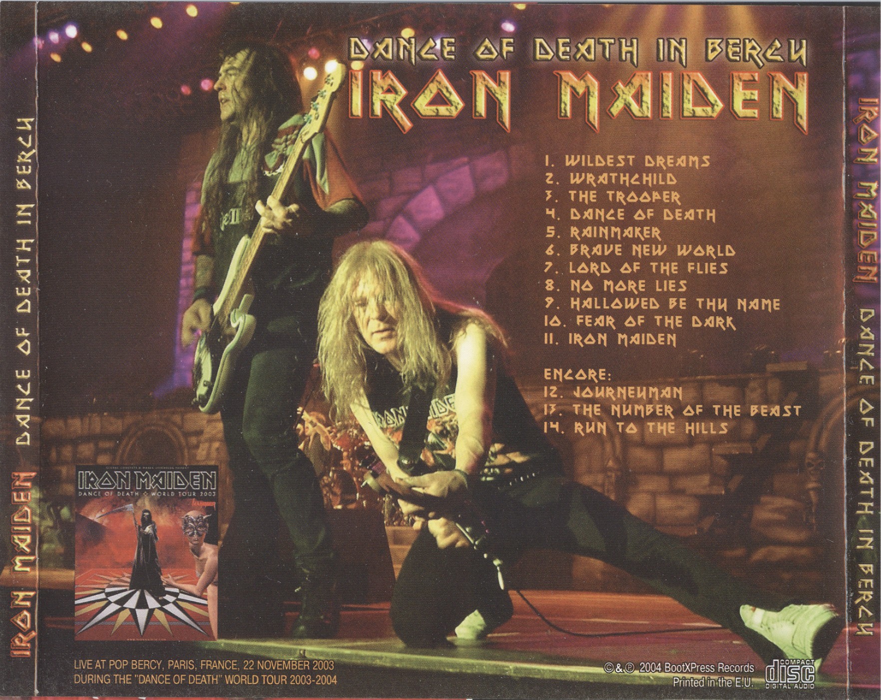 2003 IRON MAIDEN Dance of Death Full Album 